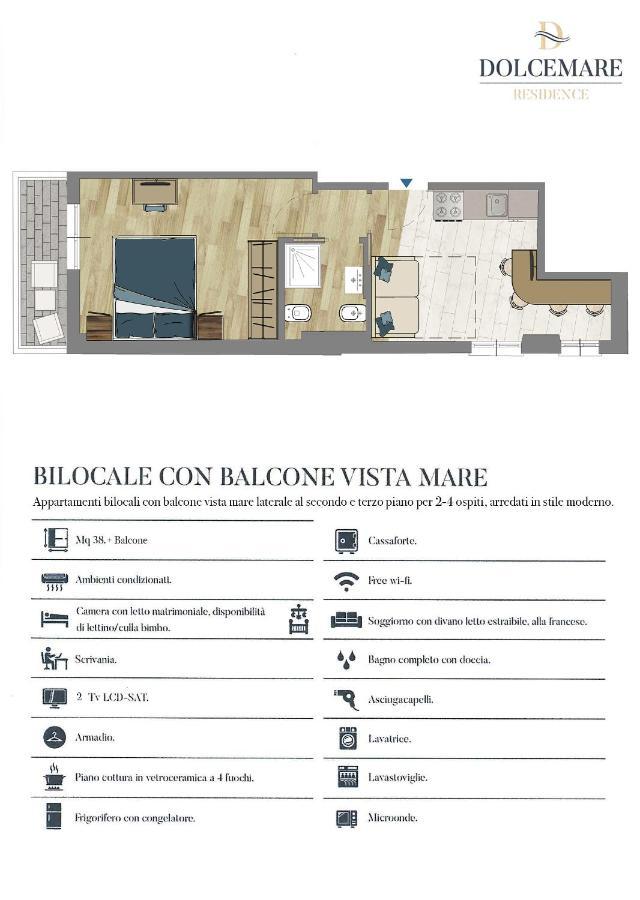 לאיגואליה Residence Dolcemare מראה חיצוני תמונה
